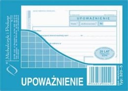 Druk samokopiujący Upoważnienie A6 80k. Michalczyk i Prokop (320-5) Michalczyk i Prokop