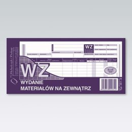 Druk samokopiujący Wydanie materiału na zewnątrz 1/3 A4 80k. Michalczyk i Prokop (351-8) Michalczyk i Prokop