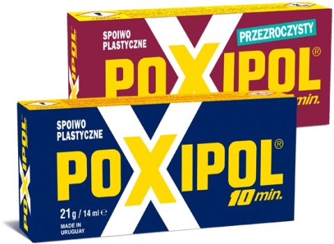 Klej w tubie Poxipol przezroczysty 14ml 21g (1455) Poxipol