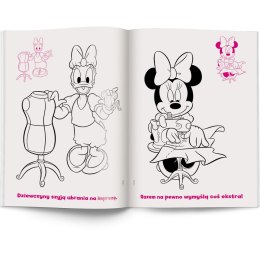 Książka dla dzieci Minnie. Naklejam i Koloruję Ameet Ameet