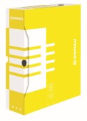 Pudło archiwizacyjne A4 żółty karton [mm:] 80x340x 297 Donau (660301FSC-11) Donau