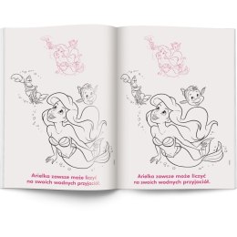 Książka dla dzieci Disney Księżniczka Kolorowanka z naklejkami Ameet Ameet