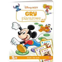 Książka dla dzieci Disney Uczy. Gry planszowe Ameet Ameet