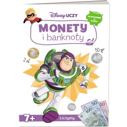 Książka dla dzieci Disney Uczy. Monety i banknoty Ameet Ameet
