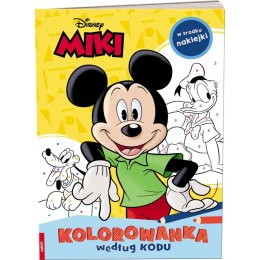 Książka dla dzieci Miki. Kolorowanka według kodu Ameet Ameet