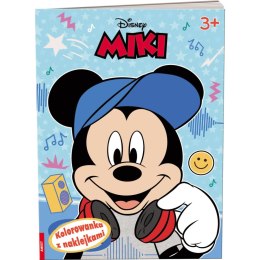Książka dla dzieci Miki. Kolorowanka z Naklejkami Ameet Ameet