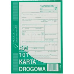 Druk offsetowy Michalczyk i Prokop Karta drogowa ? sam. osob. A5 A5 80k. (802-3) Michalczyk i Prokop