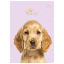 Zeszyt Interdruk Puppy Sign A5 16k. 70g krata [mm:] 148x210 (ZE16#PS) Interdruk