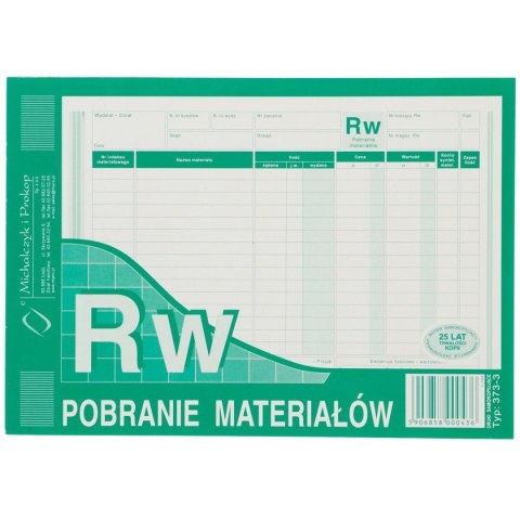 Druk samokopiujący Pobranie materiału (wielokopia) A5 A5 80k. Michalczyk i Prokop (373-3) Michalczyk i Prokop