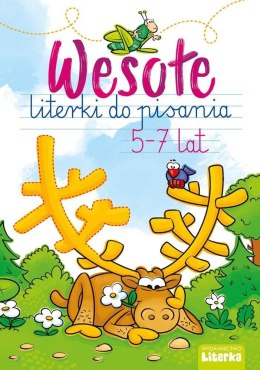 Książeczka edukacyjna Literka WESOŁE LITERKI DO PISANIA 5-7 LAT Literka