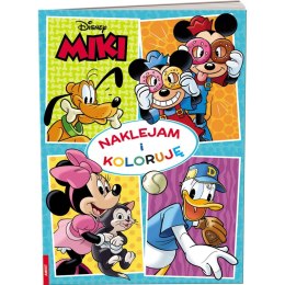 Książka dla dzieci Miki Kolorowanka z Naklejkami Ameet (Nak-9111) Ameet