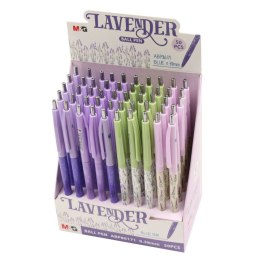 Długopis standardowy M&G lavender ABP86171 KP50 niebieski 0,5mm (MG ABP86171 KP50) M&G