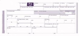 Druk samokopiujący Przyjęcie odpadu jednopozycyjne 1/3 A4 80k. Michalczyk i Prokop (384-8) Michalczyk i Prokop