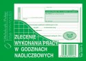 Druk samokopiujący Michalczyk i Prokop zlecenie wykonania pracy w godzinach nadliczbowych A6 40k. (529-5) Michalczyk i Prokop