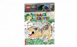 Książka dla dzieci Lego® Jurassic World Połącz kropki Ameet (SPCS 6201) Ameet