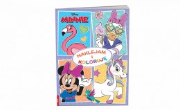 Książka dla dzieci Minnie Naklejam i Koloruję Ameet (NAK 9114) Ameet