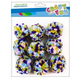 Pompony Craft With Fun mix 9 szt (463937) Craft With Fun