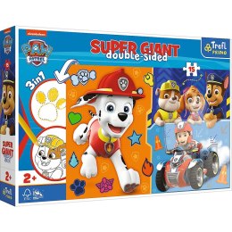 Puzzle Trefl Paw Patrol Gigant poznaj Psi Patrol 15 el. (42001) Trefl