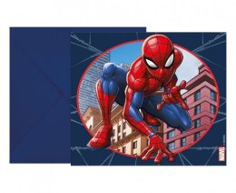 Zaproszenie Godan Spiderman 6szt. (93951) Godan