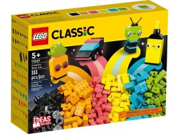 Klocki konstrukcyjne Lego Classic kreatywna zabawa neonowymi kolorami (11027) Lego