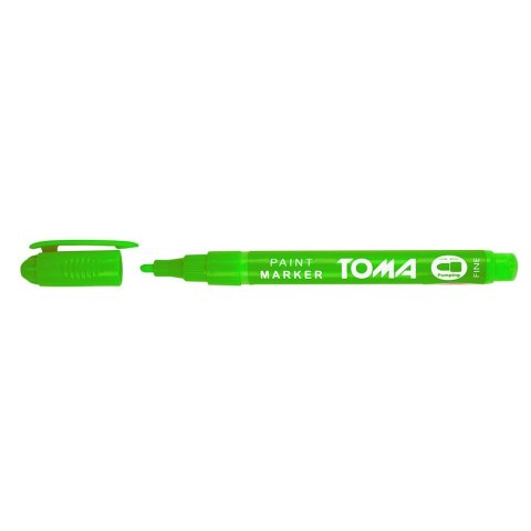Marker olejowy Toma, zielony okrągła końcówka (to-41) Toma