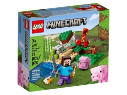 Klocki konstrukcyjne Lego Minecraft zasadzka Creepera (21177) Lego