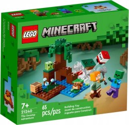 Klocki konstrukcyjne Lego Minecraft przygoda na mokradłach (21240) Lego