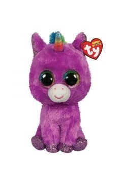 Pluszak Beanie Boos fioletowy jednorożec [mm:] 240 Ty (TY36464) Ty