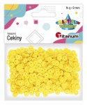 Cekiny Titanum Craft-Fun Series okrągłe żółte 14g (LO60) Titanum