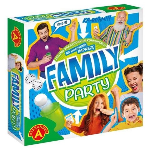 Gra edukacyjna Alexander FAMILY PARTY/ ZESTAW GIER Alexander