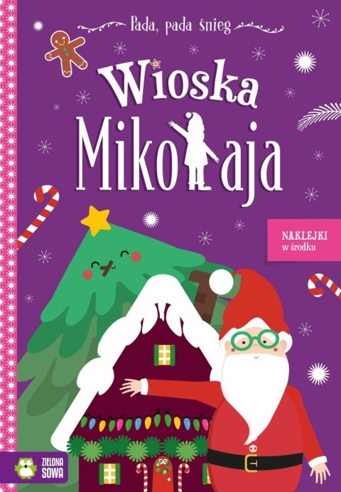 Książeczka edukacyjna Zielona Sowa Wioska Mikołaja Zielona Sowa