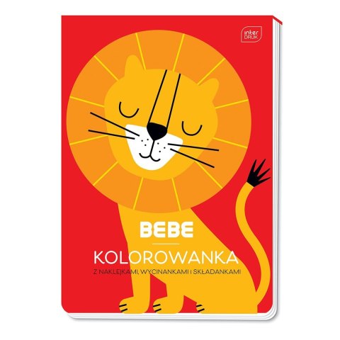 Kolorowanka Bebe BB KIDS Blok kolrowanek A4 (z naklejkami) Bebe