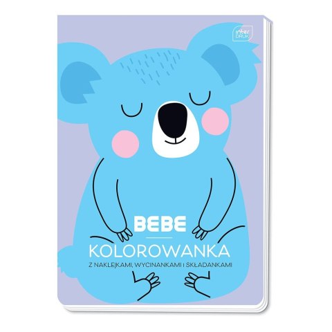 Kolorowanka BB KIDS PASTEL Blok kolrowanek A4 Bebe (z naklejkami) Bebe