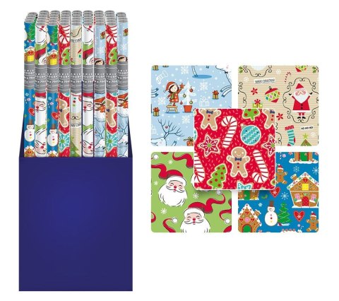 Papier ozdobny Interdruk CHRISTMAS KIDS różne [mm:] 200x70 (5902277327062) Interdruk