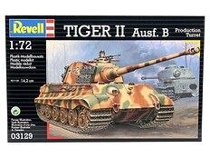 Model do sklejania Tiger II - niemiecki czołg ciężki z okresu II wojny światowej Revell (03129) Revell