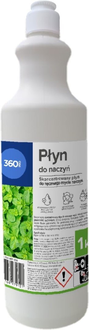 Płyn do naczyń 360 Pro premium mięta 1000ml 360 Pro