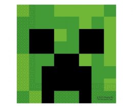 Serwetki Godan Minecraft zielony papier [mm:] 330x330 (95443) Godan