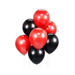 Balon gumowy Godan Bukiet balonowy czerwono-czarny, 7 szt. czarno-czerwony 300mm 12cal (BB-CCZ7) Godan