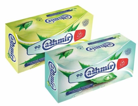 Chusteczki higieniczne Cashmir Aloe vera 90 szt Cashmir