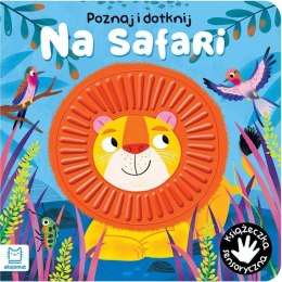 Książeczka edukacyjna Aksjomat Na safari poznaj i dotknij Aksjomat