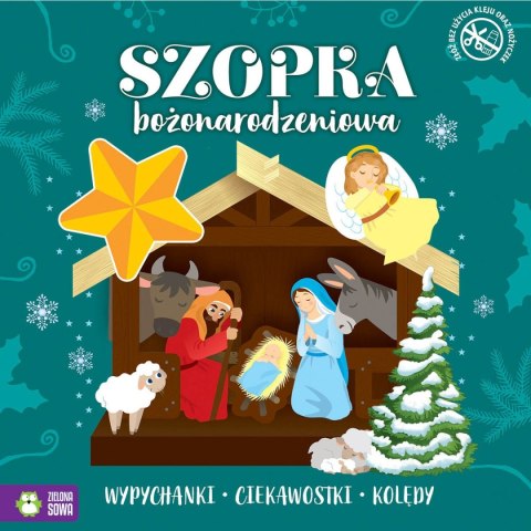 Książeczka edukacyjna Zielona Sowa Szopka Bożonarodzeniowa Zielona Sowa