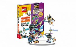 Książka dla dzieci Lego® Books Buduj i naklejaj: Roboty Ameet (BLW-6602) Ameet