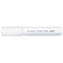 Marker specjalistyczny Pilot PINTOR, biały Mmm okrągła końcówka (PISW-PT-M-W) Pilot