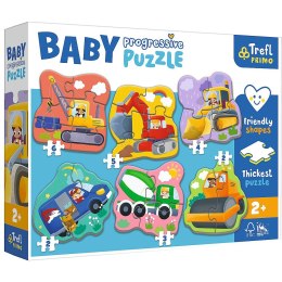 Puzzle Trefl Amscar Films Bing baby Pojazdy (44004) Trefl