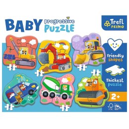 Puzzle Trefl Amscar Films Bing baby Pojazdy (44004) Trefl