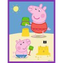 Puzzle Trefl świnka Peppa Baby MAXI 2x10 Pogodny dzień Peppy 20 el. (43001) Trefl