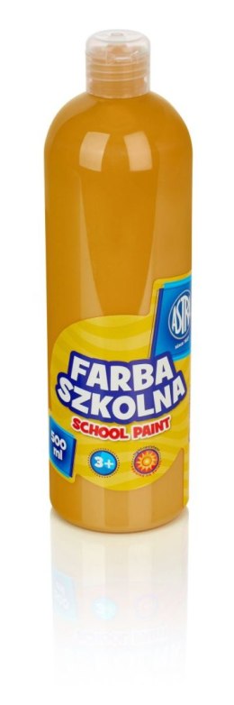 Farby plakatowe Astra kolor: brązowy 500ml 1 kolor. (301109007) Astra