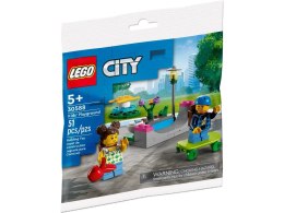 Klocki konstrukcyjne Lego City plac zabaw (30588) Lego
