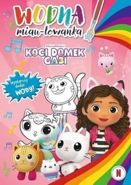 Kolorowanka Koci domek Gabi Wodna miau-lowanka Bemag Bemag