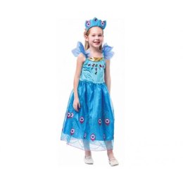 Kostium dla dzieci Magiczny Paw, sukienka, rozm. S (4-6 lat) Godan (MAPAW-OB/S) Godan